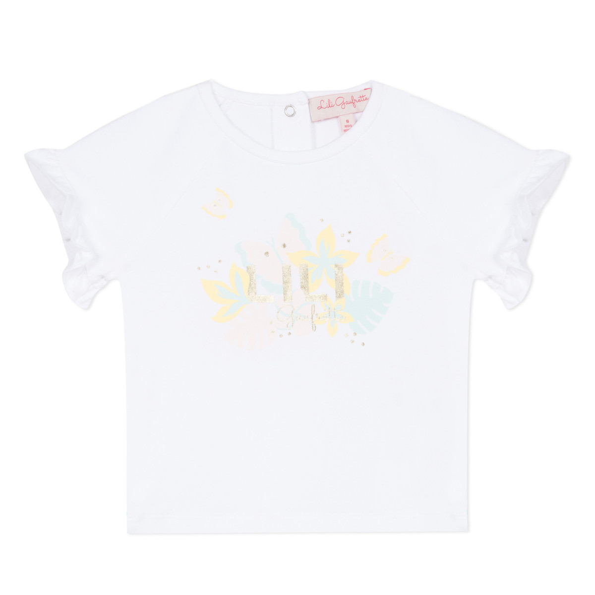 Abbigliamento Bambina T-shirt maniche corte Lili Gaufrette KERINI 