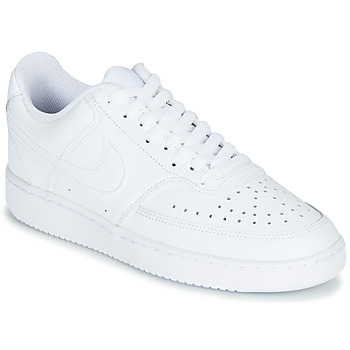 Schuhe Damen Sneaker Low Nike COURT VISION LOW Weiß
