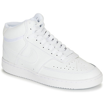 Chaussures Femme Baskets montantes Nike COURT VISION MID Blanc