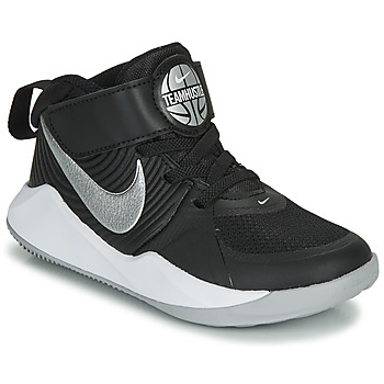 Chaussures Enfant Multisport Nike TEAM HUSTLE D 9 PS Noir / Argenté