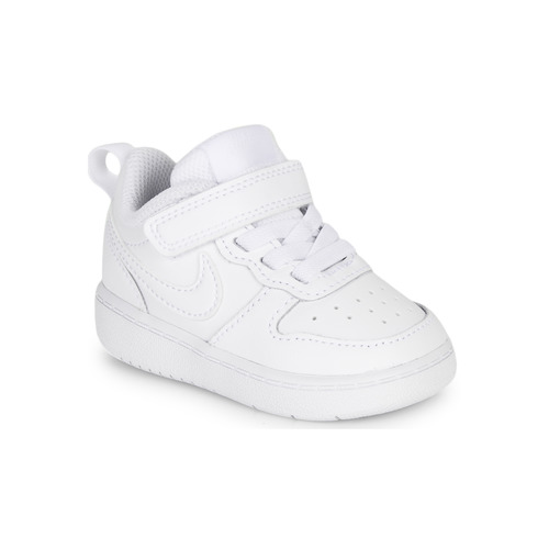Schuhe Kinder Sneaker Low Nike COURT BOROUGH LOW 2 TD Weiß