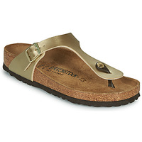 Chaussures Femme Tongs Birkenstock GIZEH Gold (Or)