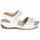 Schuhe Damen Sandalen / Sandaletten Damart MILANA Weiß