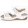 Chaussures Femme Sandales et Nu-pieds Damart MILANA Blanc