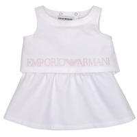 Kleidung Mädchen Kurze Kleider Emporio Armani Alberic Weiß