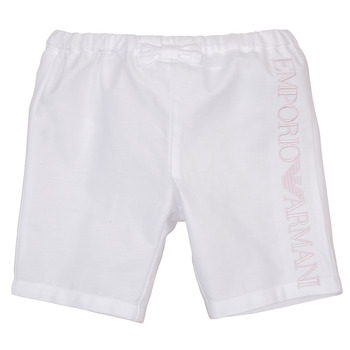 Kleidung Mädchen Shorts / Bermudas Emporio Armani Aniss Weiß
