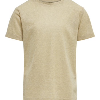 Kleidung Mädchen T-Shirts Only KONSILVERY Golden