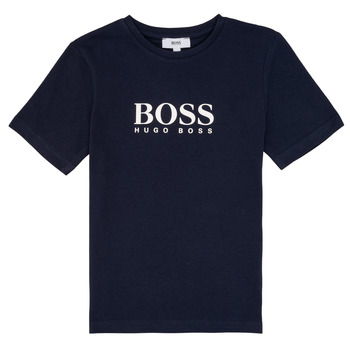 Kleidung Jungen T-Shirts BOSS ELIO Blau