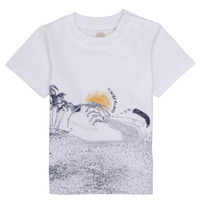 Kleidung Jungen T-Shirts Timberland ANTONIN Weiß
