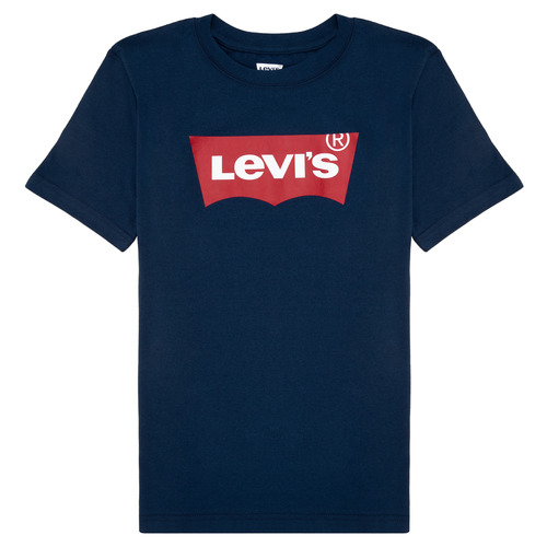 Kleidung Jungen T-Shirts Levi's BATWING TEE Marineblau