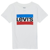 Kleidung Jungen T-Shirts Levi's SPORTSWEAR LOGO TEE Weiß