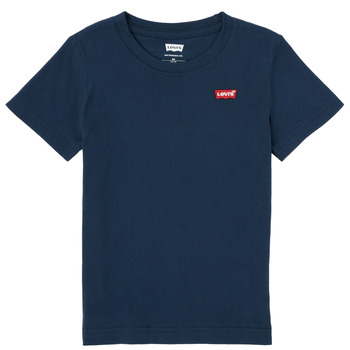 Kleidung Jungen T-Shirts Levi's BATWING CHEST HIT Marineblau