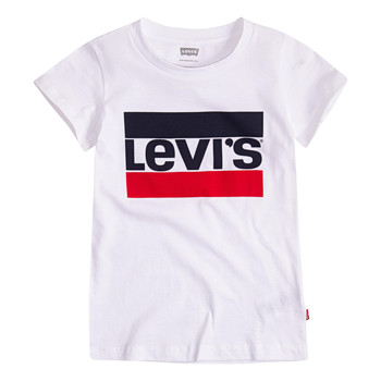 Kleidung Mädchen T-Shirts Levi's SPORTSWEAR LOGO TEE Weiß