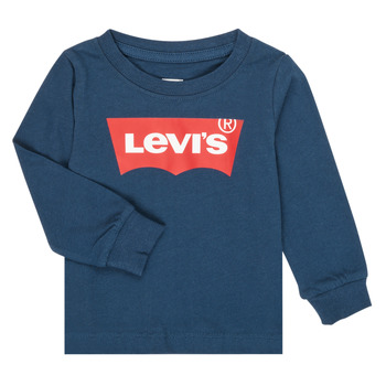Kleidung Kinder Sweatshirts Levi's BATWING TEE LS Marineblau