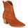 Schuhe Damen Low Boots Fericelli MEYLIA Kognac