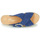 Schuhe Damen Leinen-Pantoletten mit gefloch Betty London MARIZETTE Marineblau