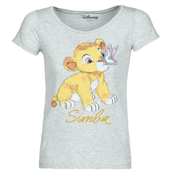 Kleidung Damen T-Shirts Yurban THE LION KING Grau