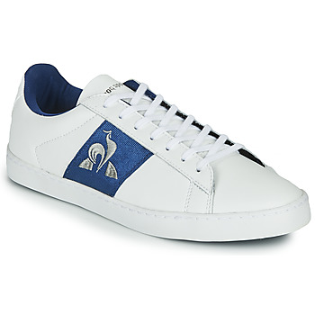 Schuhe Damen Sneaker Low Le Coq Sportif ELSA Weiß / Blau