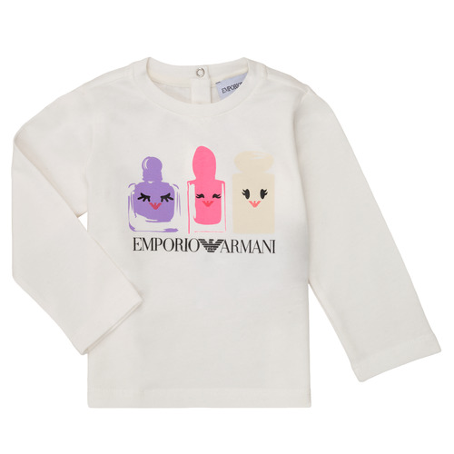 Abbigliamento Bambina T-shirts a maniche lunghe Emporio Armani 6HET02-3J2IZ-0101 
