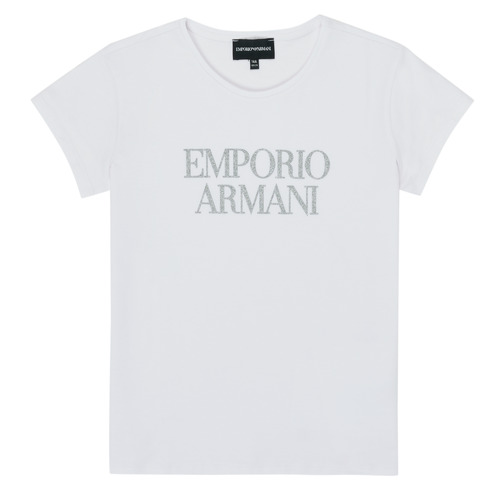 Vêtements Fille T-shirts manches courtes Emporio Armani 8N3T03-3J08Z-0100 
