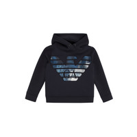 Kleidung Jungen Sweatshirts Emporio Armani 6H4MA9-1JDSZ-0920 Marineblau