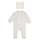 Kleidung Jungen Pyjamas/ Nachthemden Emporio Armani 6HHV08-4J3IZ-0101 Weiß / Blau