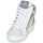 Schuhe Damen Sneaker High Meline IN1363 Weiß / Silber