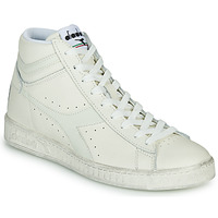Schuhe Sneaker High Diadora GAME L HIGH WAXED Weiß