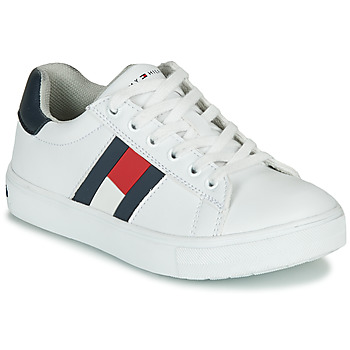 Schuhe Jungen Sneaker Low Tommy Hilfiger T3B4-30921 Weiß