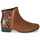 Schuhe Damen Low Boots Gabor 5271235 Kamel