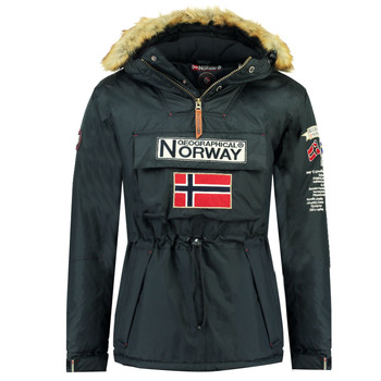Kleidung Jungen Parkas Geographical Norway BARMAN BOY Marineblau