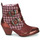 Schuhe Damen Boots Irregular Choice TOO HEARTS Bordeaux