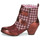 Schuhe Damen Boots Irregular Choice TOO HEARTS Bordeaux