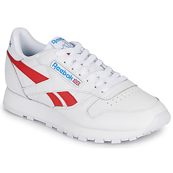 Schuhe Sneaker Low Reebok Classic CL LTHR Weiß / Rot