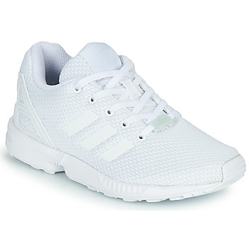 Schuhe Kinder Sneaker Low adidas Originals ZX FLUX C Weiß