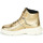 Schuhe Damen Low Boots Geox MACAONE Gold