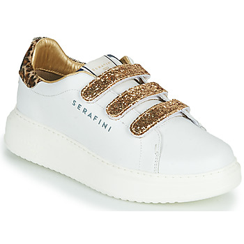 Schuhe Damen Sneaker Low Serafini J.CONNORS Weiß / Golden