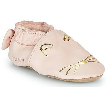 Chaussures Fille Chaussons Robeez GOLDY CAT Rose