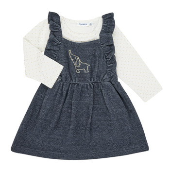 Kleidung Mädchen Kleider & Outfits Noukie's Z050379 Marineblau