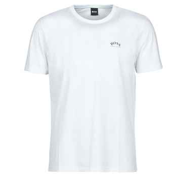 Kleidung Herren T-Shirts BOSS TEE CURVED Weiß