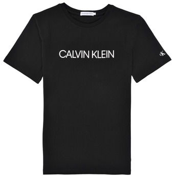 Kleidung Jungen T-Shirts Calvin Klein Jeans INSTITUTIONAL T-SHIRT    