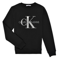 Kleidung Kinder Sweatshirts Calvin Klein Jeans MONOGRAM SWEAT    