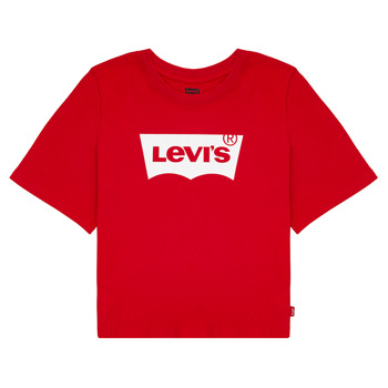 Levi's LIGHT BRIGHT CROPPED TEE Rot