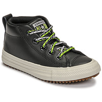 Schuhe Kinder Sneaker High Converse CHUCK TAYLOR ALL STAR STREET BOOT DOUBLE LACE LEATHER MID    