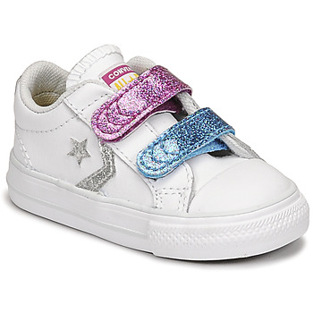 Chaussures Fille Baskets basses Converse STAR PLAYER 2V GLITTER TEXTILE OX 