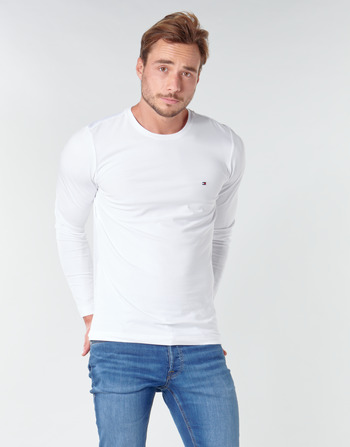 Abbigliamento Uomo T-shirts a maniche lunghe Tommy Hilfiger STRETCH SLIM FIT LONG SLEEVE TEE 