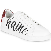 Schuhe Damen Sneaker Low Bons baisers de Paname SIMONE AMOUR/HAINE Weiß