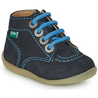 Schuhe Jungen Boots Kickers BONZIP-2 Marineblau