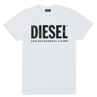 Kleidung Kinder T-Shirts Diesel TJUSTLOGO Weiß