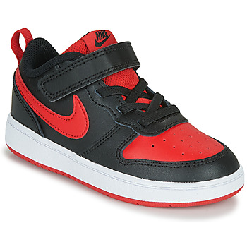 Schuhe Kinder Sneaker Low Nike COURT BOROUGH LOW 2 TD Rot